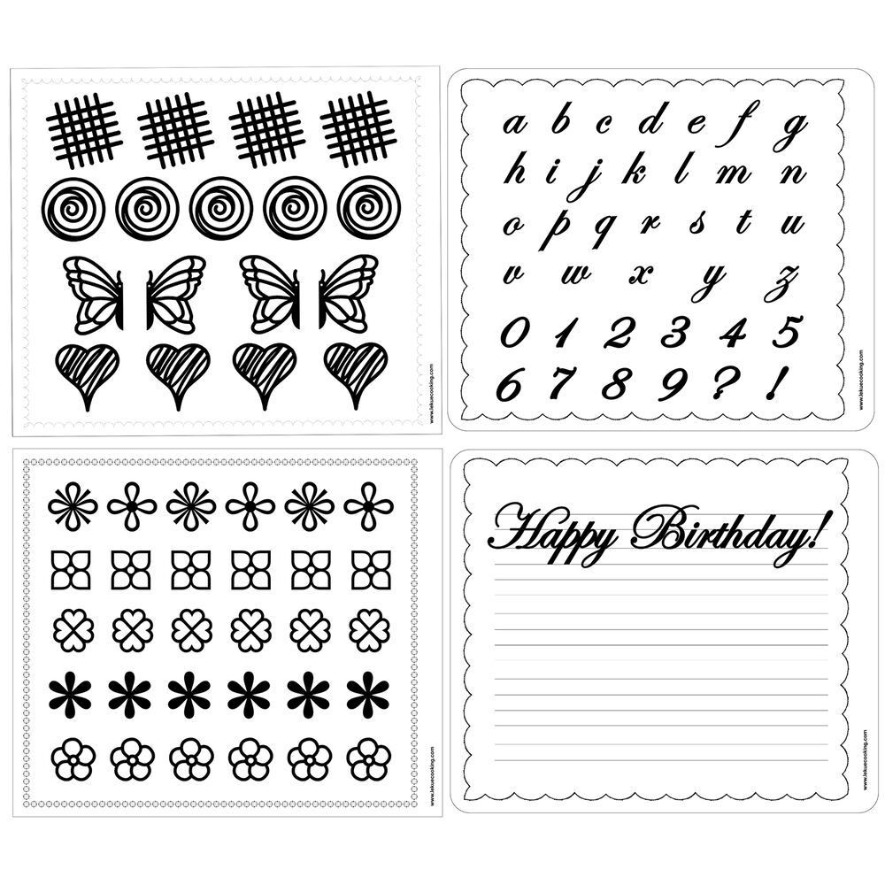 Lékué Chocolate Stencil Kit Sur La Table