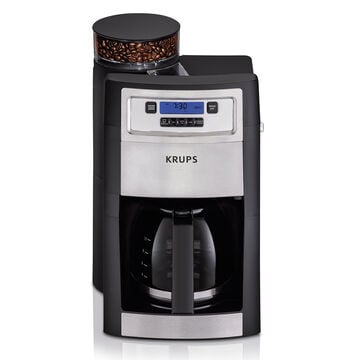 Krups Grind & Brew Coffeemaker, 10 cup