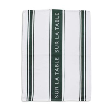 Green SLT Logo Kitchen Towels, Set of 4
