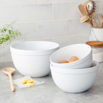 Ceramic Mixing Bowls, Set of 3