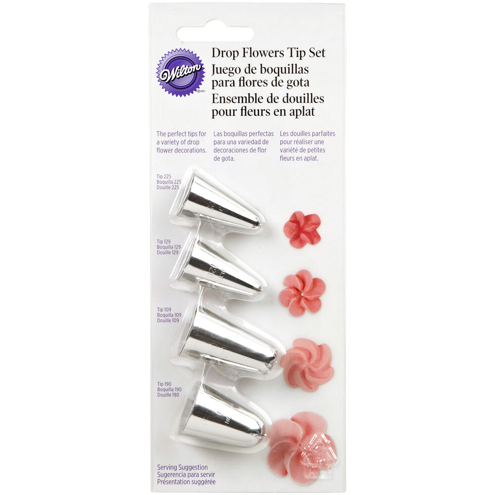 Wilton Drop Flower Tips, Set of 4 Sur La Table