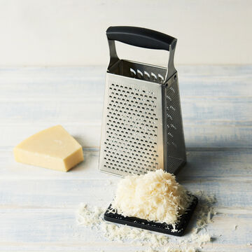 Cuisipro 4-Sided Box Grater with Ginger Grater Base