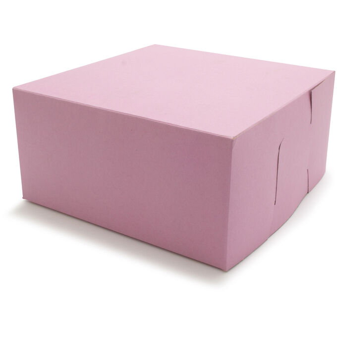 Pink Bakery Box, 10&#34; x 10&#34; x 5&#34;