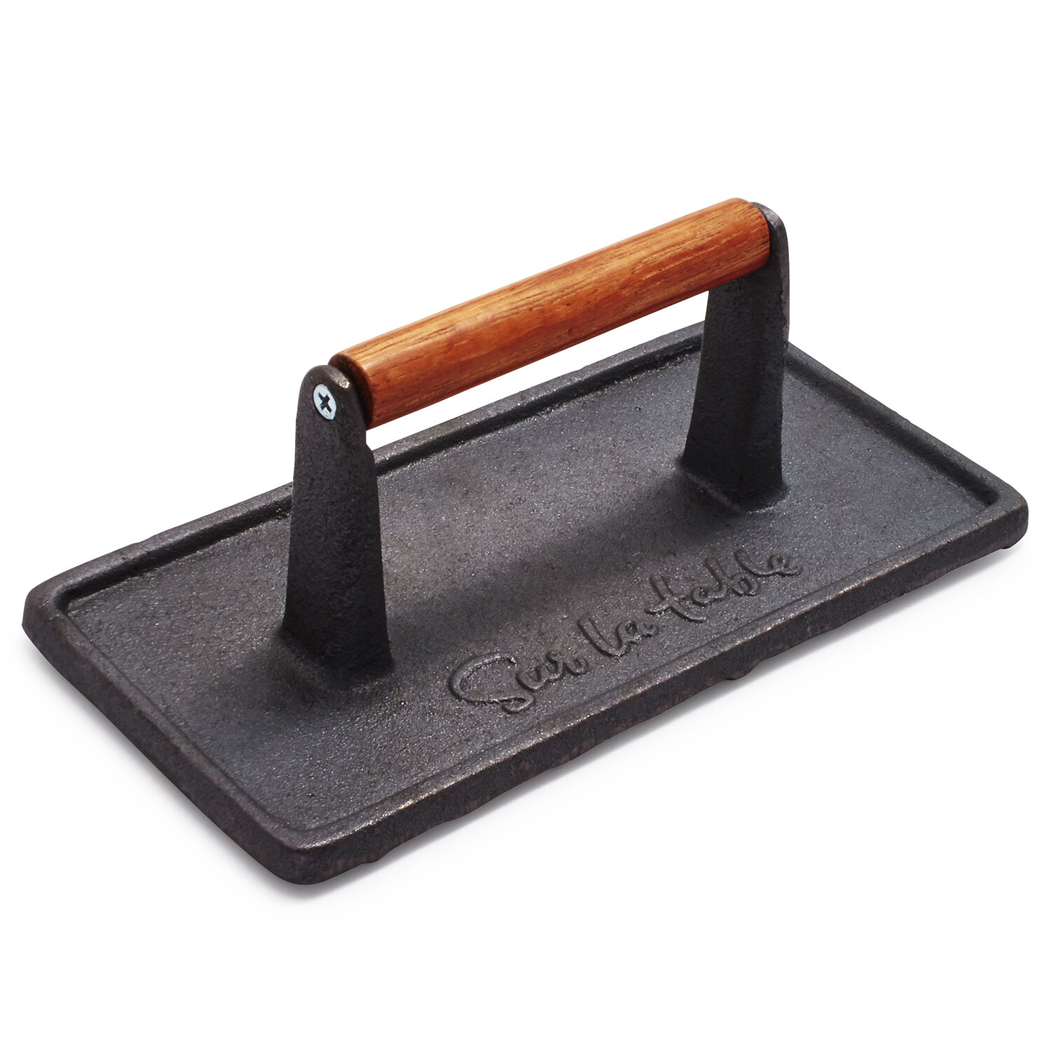 sur la table griddle