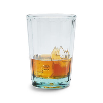 Paneled Double Old-Fashioned Glass