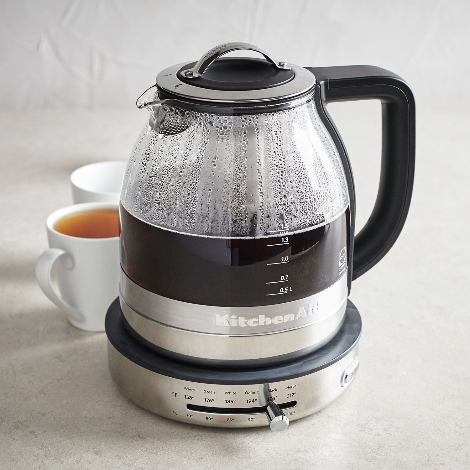 kitchenaid glass tea kettle
