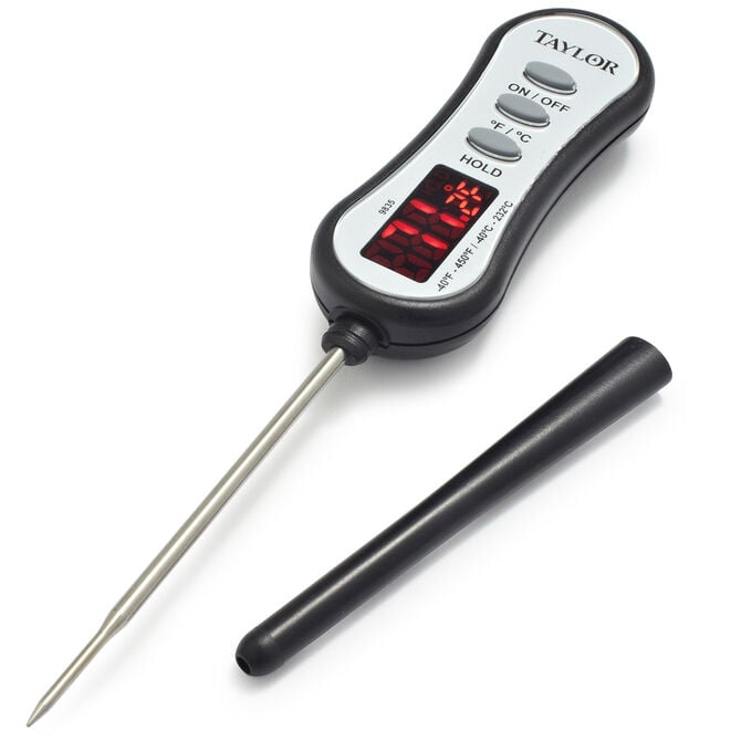 Taylor Digital Instant-Read Thermometer with LED Readout