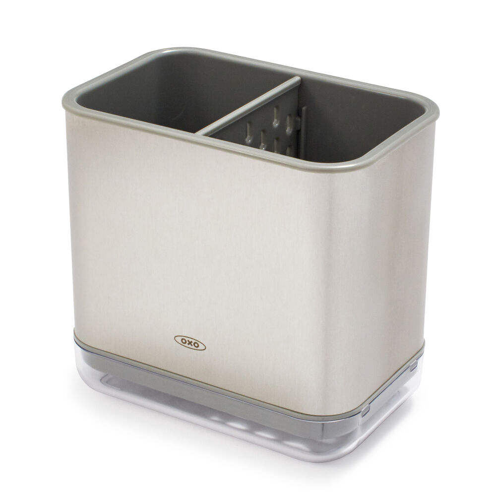 OXO Good Grips Stainless Steel Sink Caddy | Sur La Table Oxo Stainless Steel Good Grips Sinkware Caddy