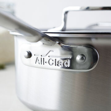 All-Clad d5 Brushed Stainless Steel Saucepans 