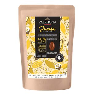 Valrhona Jivara Milk Chocolate Feves, 40%