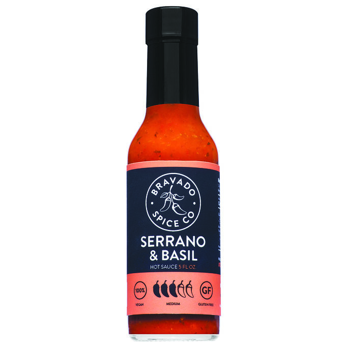 Serrano Basil Hot Sauce