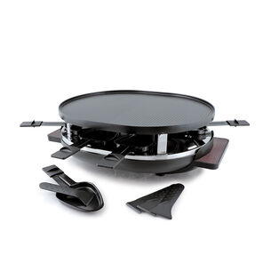 Matterhorn Raclette Grill with Reversible Cast Aluminum Grill Plate