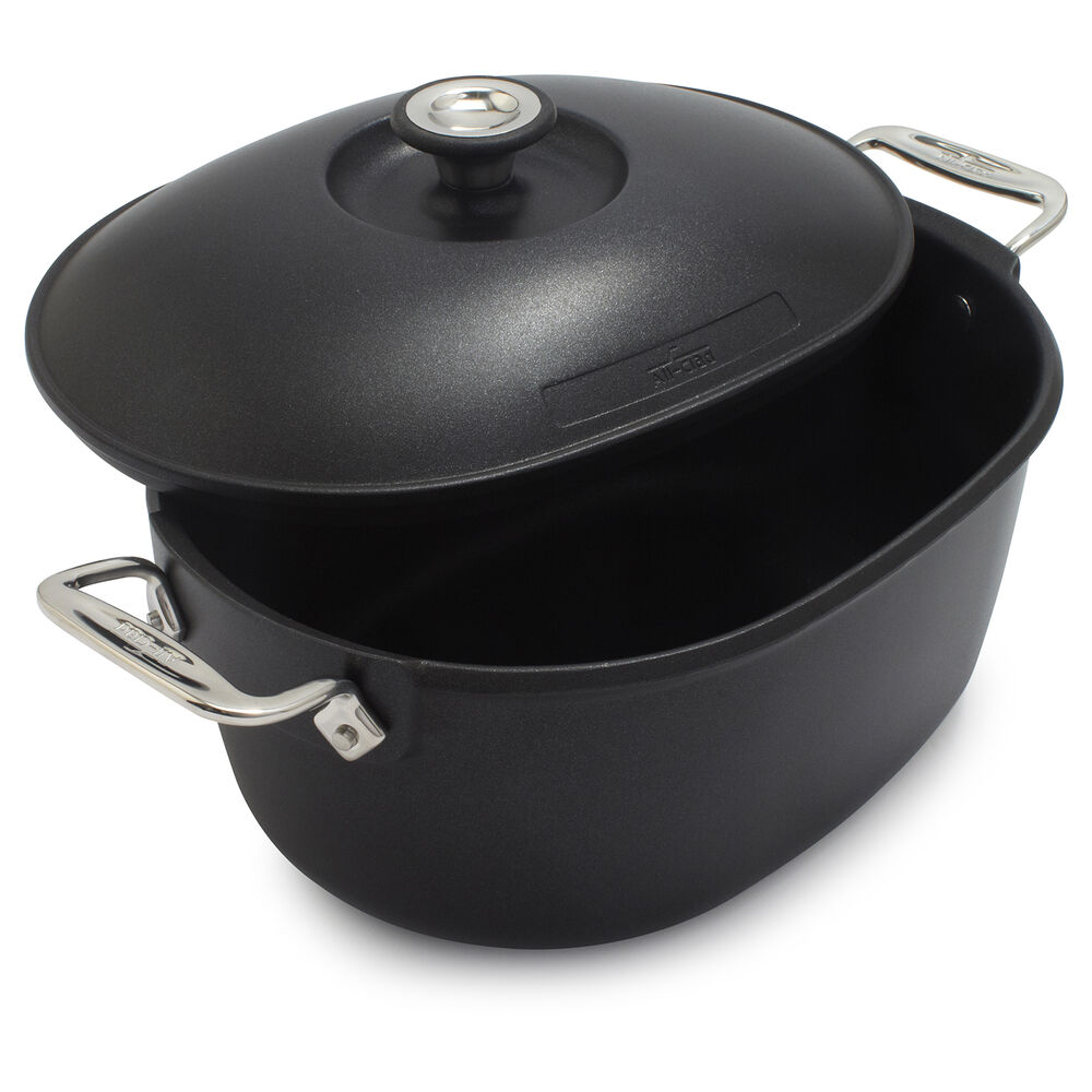 All Clad Cast Aluminum Nonstick Dutch Oven 6 Qt Sur La Table
