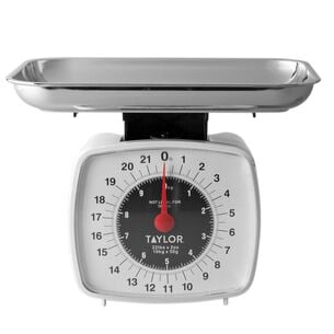 Taylor Mechanical Food Scale White, 22 lb.