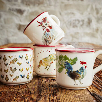 Jacques P&#233;pin Collection Chickens Mug