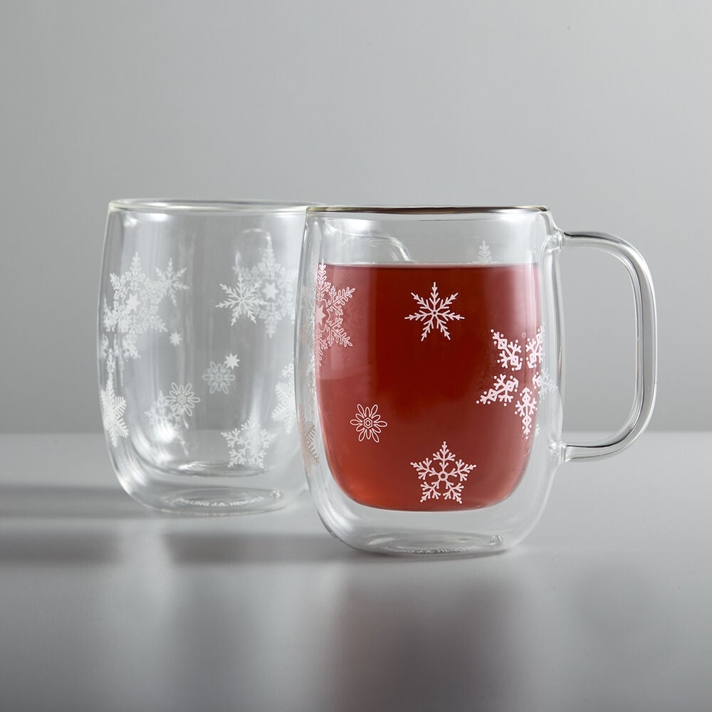 Zwilling J.A. Henckels Sorrento DoubleWall Snowflake Coffee Glasses