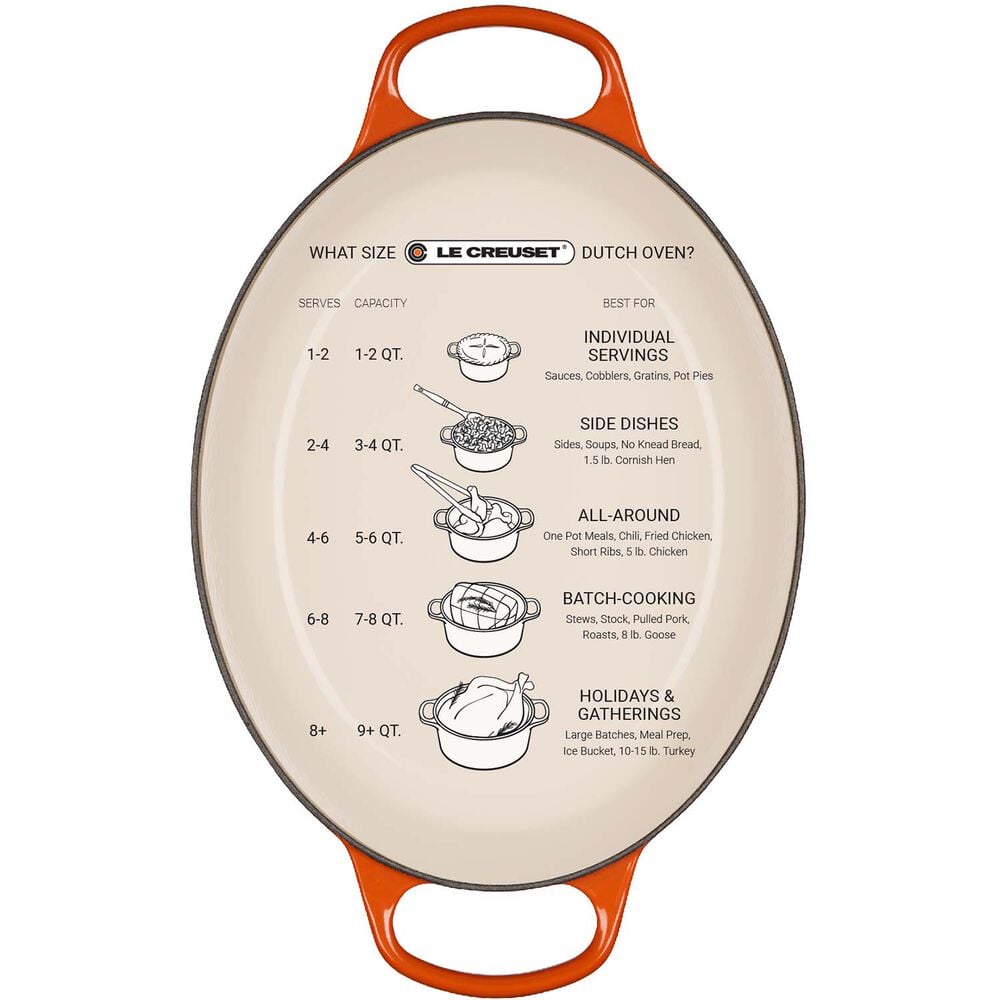 Le Creuset Signature Oval Dutch Oven, 3.5 qt., Honey | Sur La Table