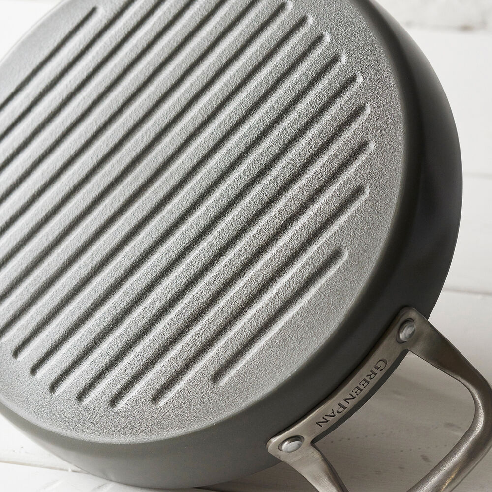 GreenPan Pure Ceramic + Healthy Grill Pan Sur La Table