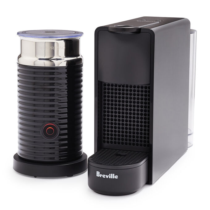 Nespresso Essenza Mini Espresso Machine By Breville With Aeroccino3 Frother Sur La Table