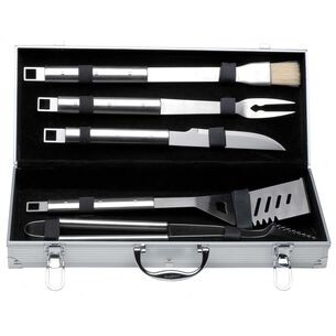 BergHOFF Cubo 6-Piece Stainless Steel BBQ Tool Set with Case