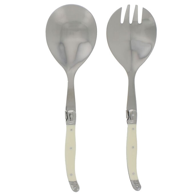French Home Laguiole Connoisseur Salad Servers Set Of 2 Sur La Table