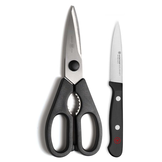 Wusthof Gourmet Shear And Paring Knife Set Sur La Table