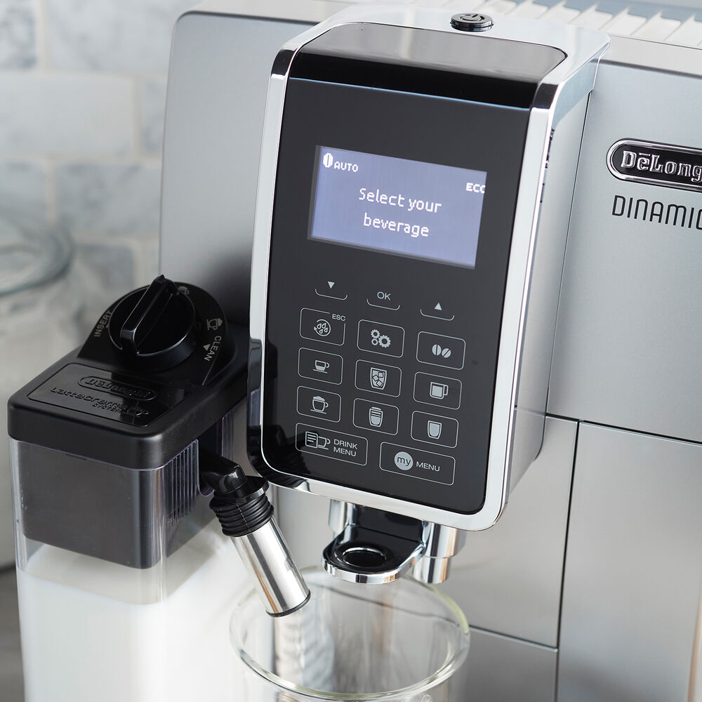De’Longhi Dinamica Fully Automatic Espresso Machine with LatteCrema