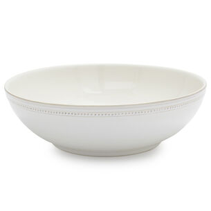 Pearl Stoneware Serving Bowl