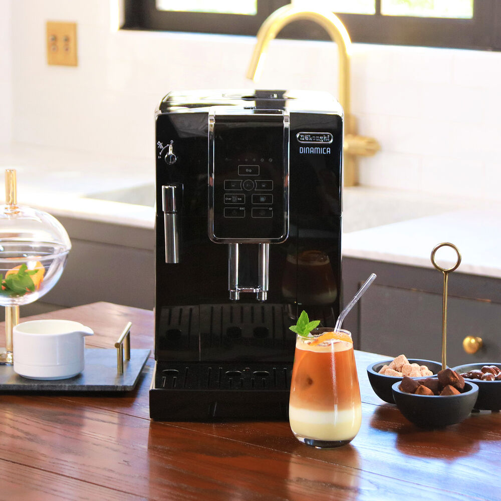 De’Longhi Dinamica TrueBrew Over Ice™ Fully Automatic Coffee and Espresso Machine Sur La Table