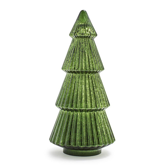 Decorative Mercury Glass Green Tree Sur La Table