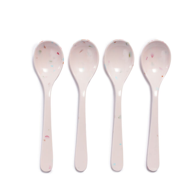 Ice Cream Sprinkle Spoons, Set of 4
