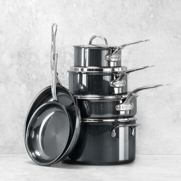 Hestan NanoBond Titanium Stainless Steel 10-Piece Cookware Set