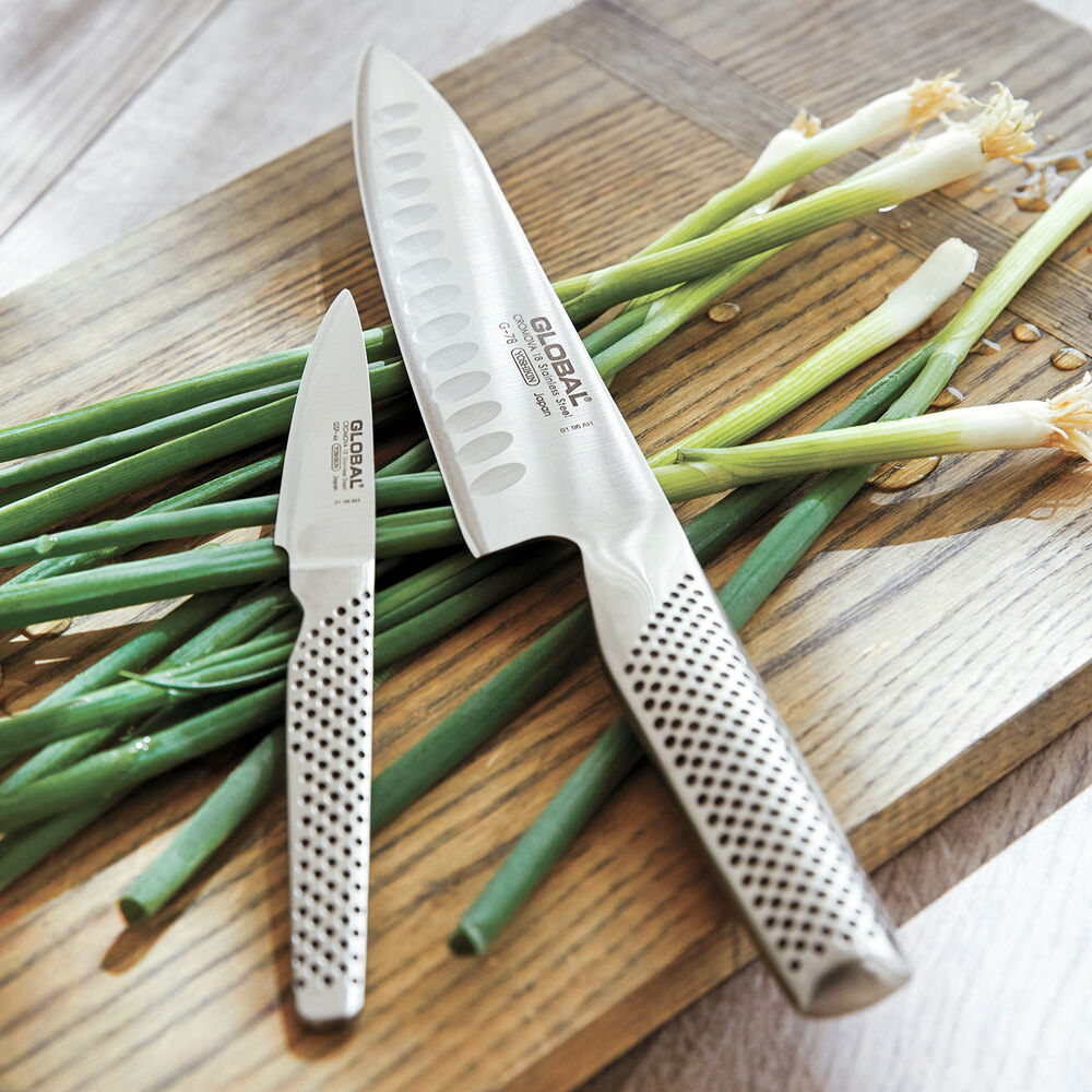 Global Hollow Edge Chef S Knife Set Sur La Table
