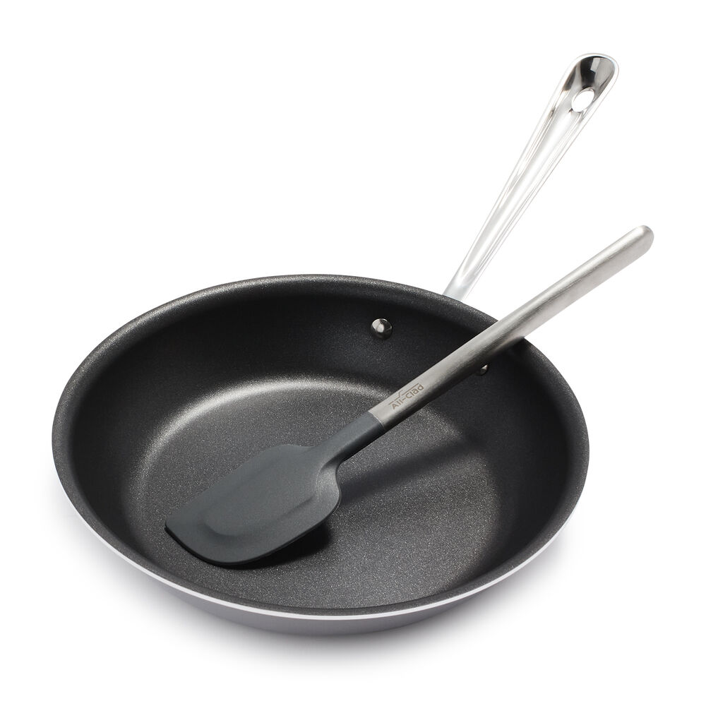 All-Clad d3 Stainless Steel Nonstick 10" Skillet with Spatula | Sur La All Clad D3 Stainless Steel Nonstick Skillets