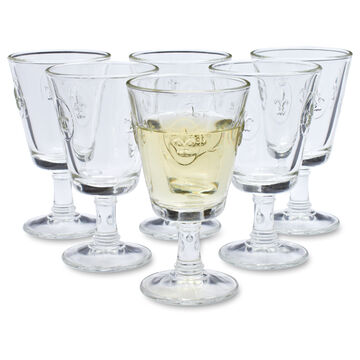 La Roch&#232;re Fleur-De-Lys Wine Glass, Set of 6