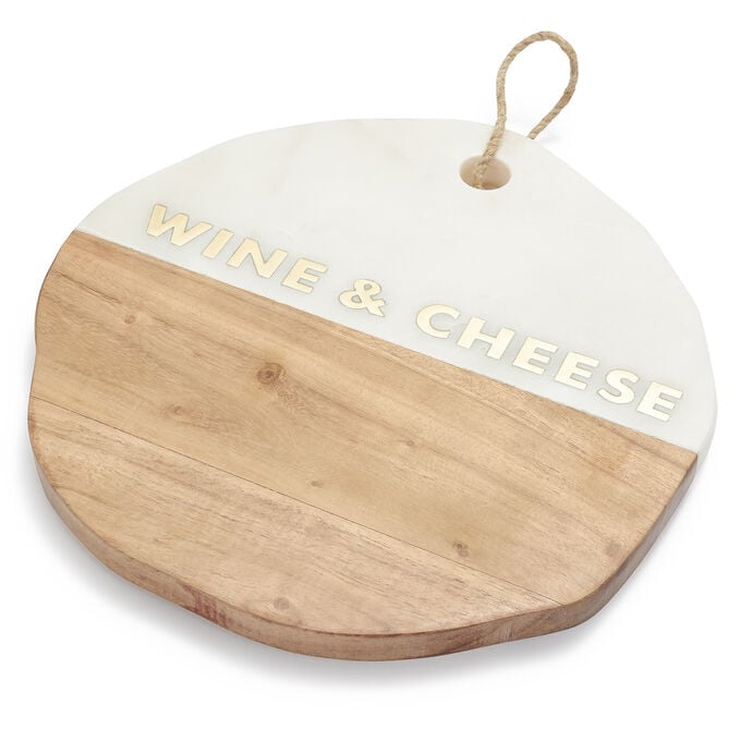 Wine and Cheese Serving Platter