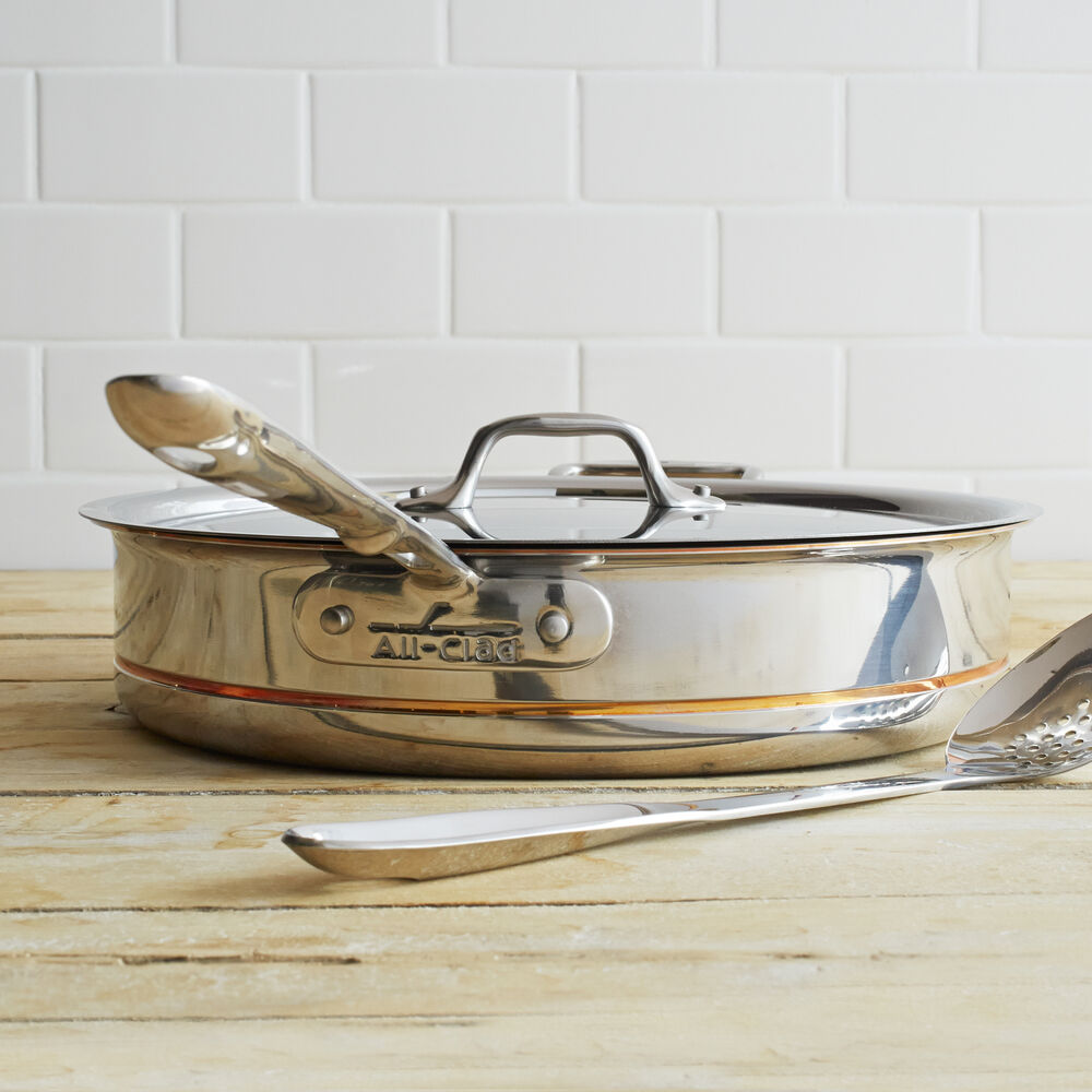 All Clad Copper Core Saute Pan 5 Qt Sur La Table It is 3 quarts in capacity. all clad copper core saute pan 5 qt