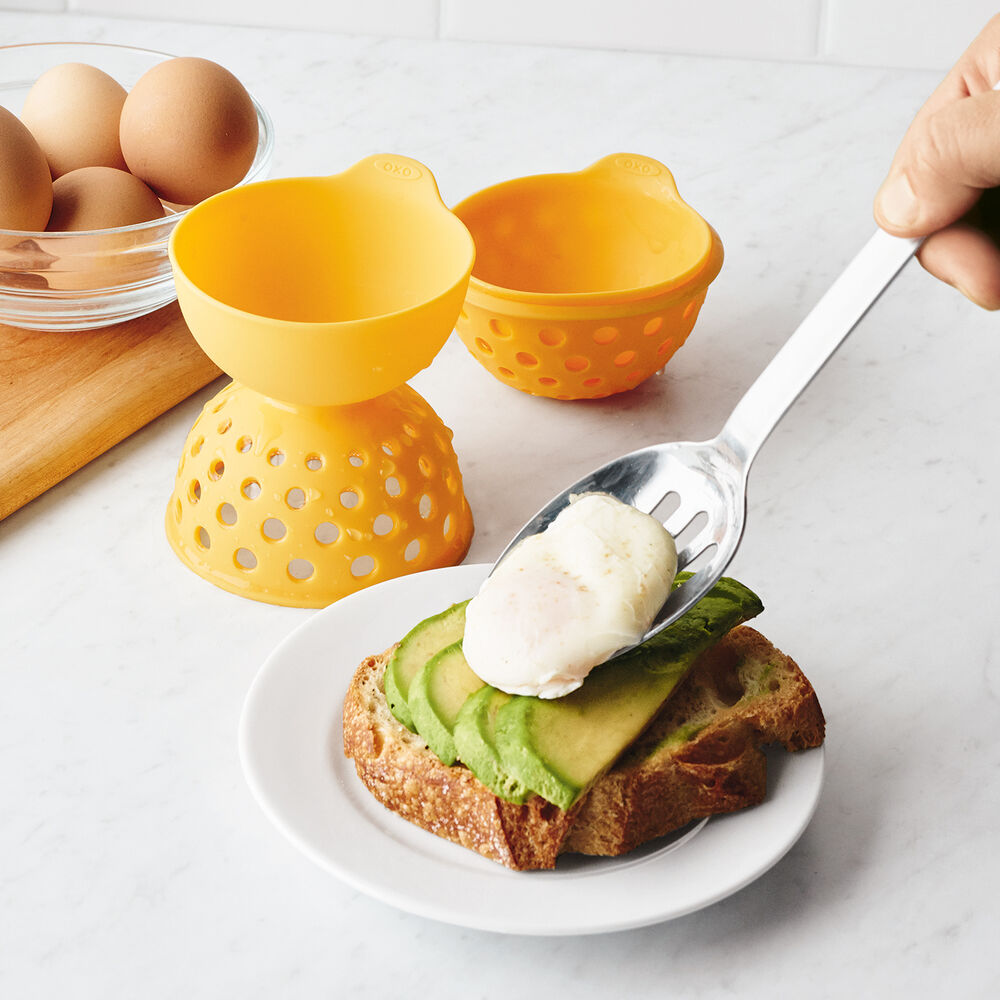 Oxo Good Grips Silicone Egg Poacher Set Of 2 Sur La Table