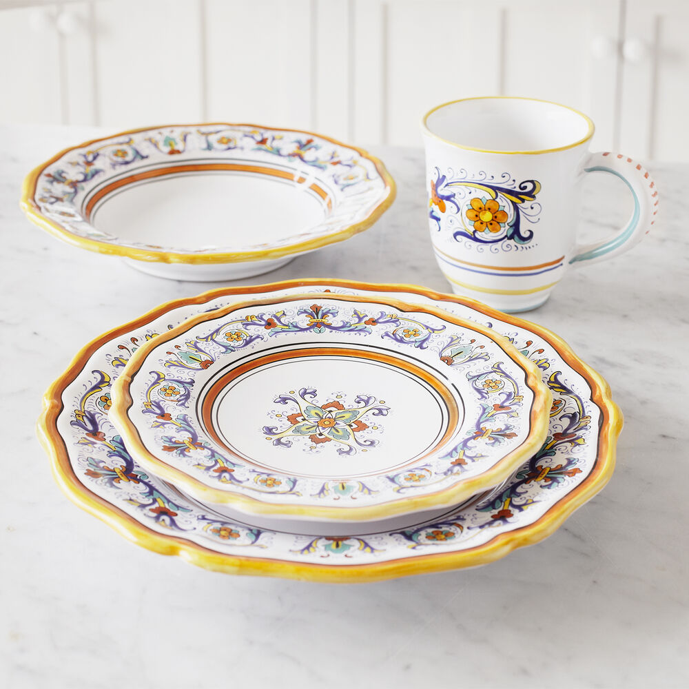 Nova Deruta 16Piece Dinnerware Set Sur La Table