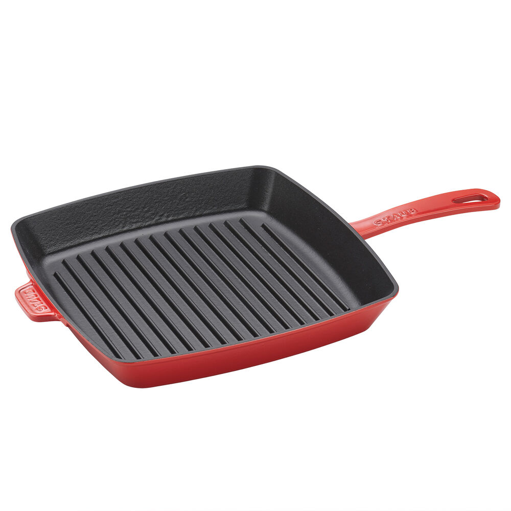 Staub Grill Pan with Press Sur La Table