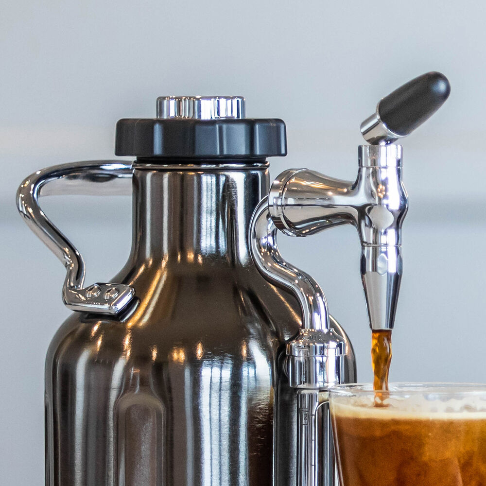 uKeg Nitro Cold Brew Coffee Maker by GrowlerWerks, 50 oz ...