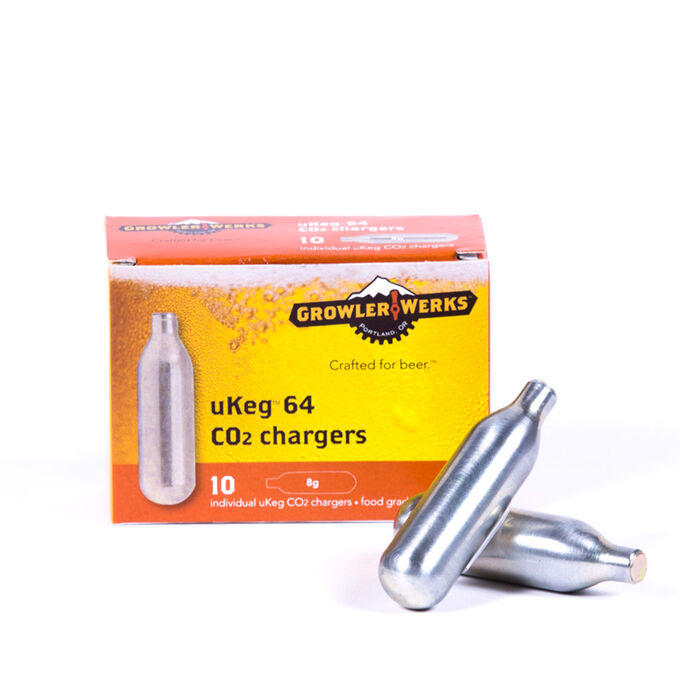 uKeg CO2 Cartridge by GrowlerWerks