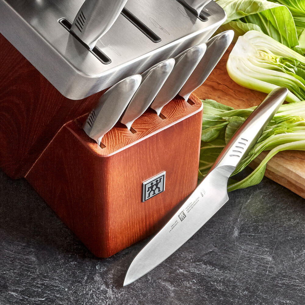 Zwilling J A Henckels Twin Fin Air 11 Piece Self Sharpening Knife Set Sur La Table