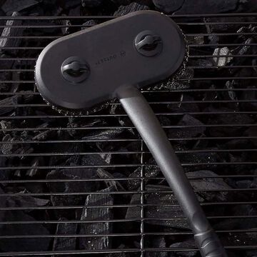 Outset Mesh Scrubber Grill Brush with Long Handle