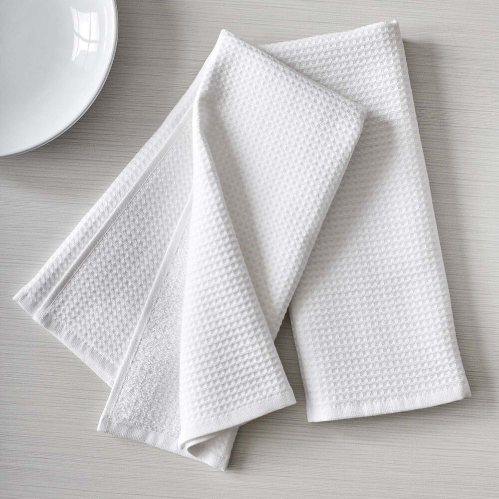 Waffle Kitchen Towels, 26" x 16", Set of 2 Sur La Table