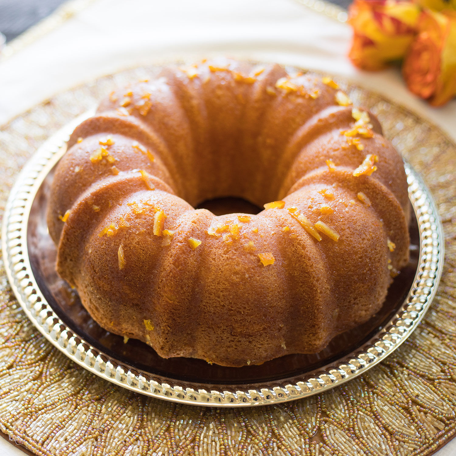 fluted cake pan