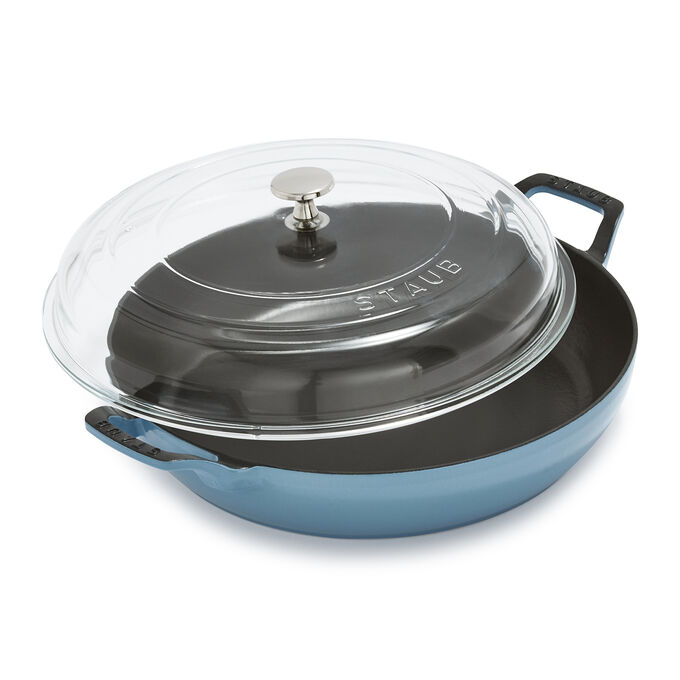 Staub Heritage All-Day Pan with Domed Glass Lid, 3.5 qt.