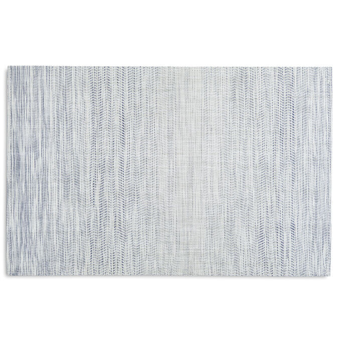 Chilewich Wave Floor Mat Blue Sur La Table