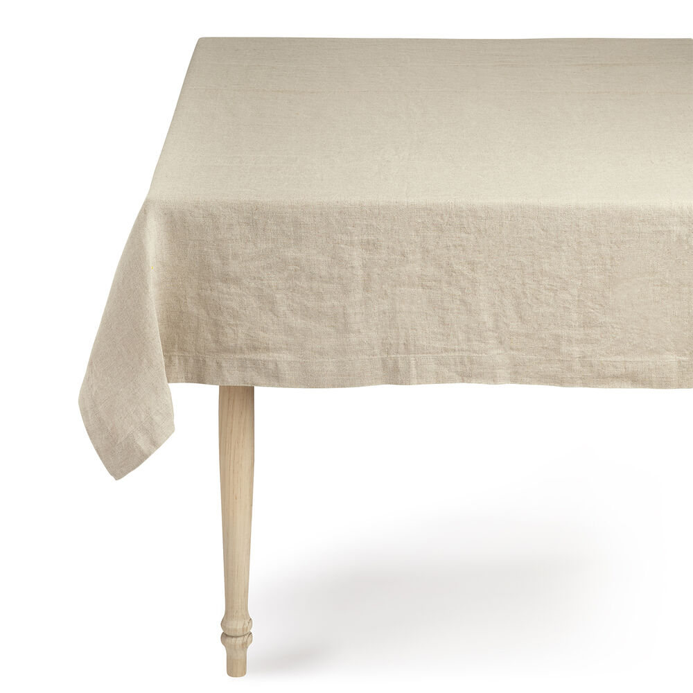 Natural Linen Tablecloth Sur La Table