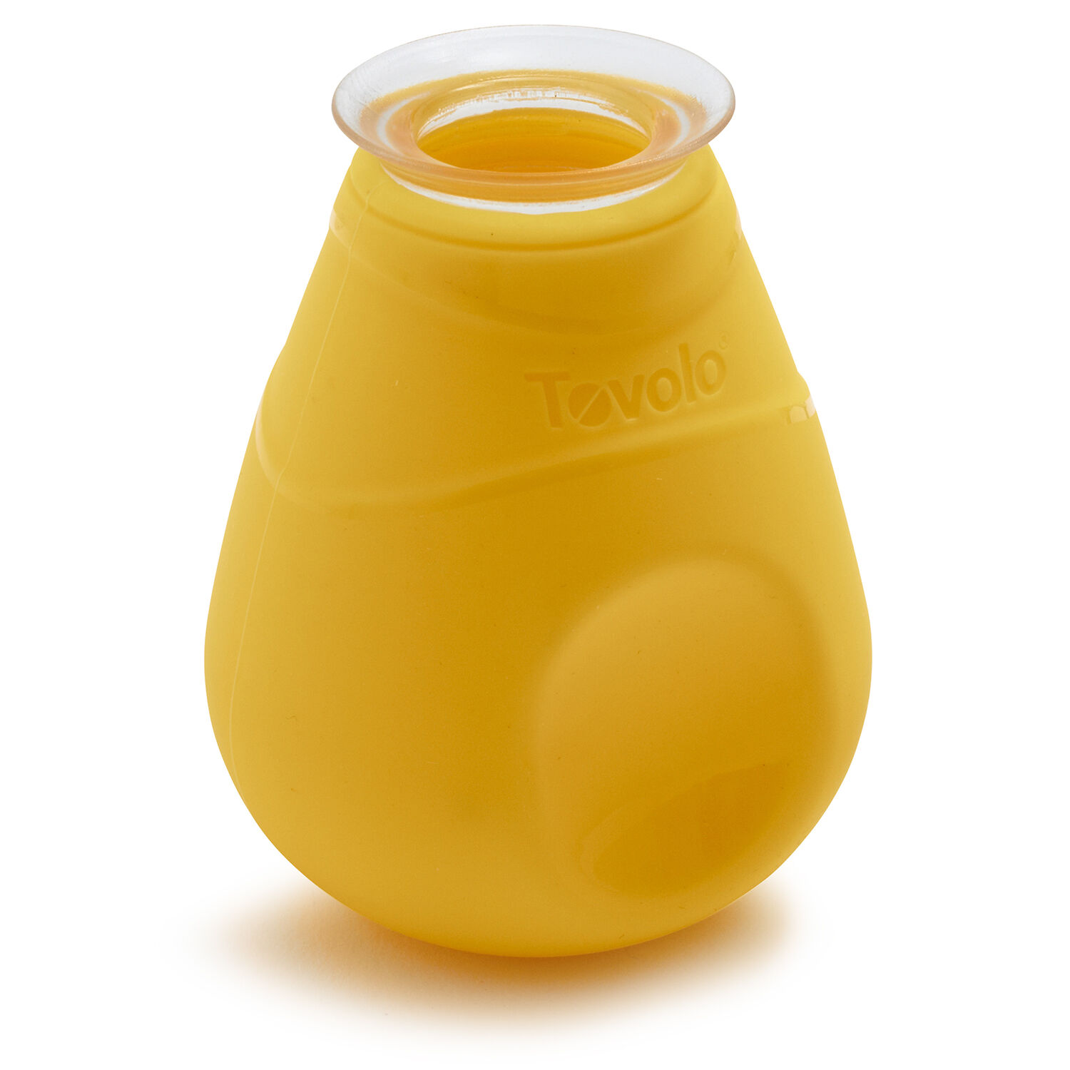 White /& Yellow Tovolo Yolk Out Silicone Egg Yolk Separator Tool 4-Piece Set